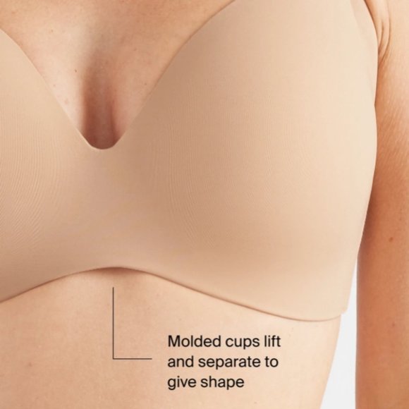 knix WingWoman Contour Bra - Black - Size 7+ (Fits 38E, 36F, 38F) - Picture 3 of 15